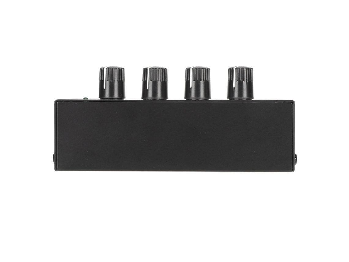 Amplificador De Auriculares Estéreo De 4 Canales Con Control De Volumen Independiente Y Ruido Ultrabajo.