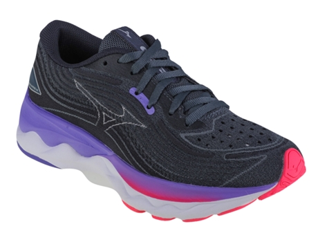 Zapatillas de Mujer MIZUNO Wave Skyrise Deportivas Malla Gris (39)
