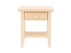 Minimueble Auxiliar De Madera Para Decoración De Casa De Muñecas Escala 1:12