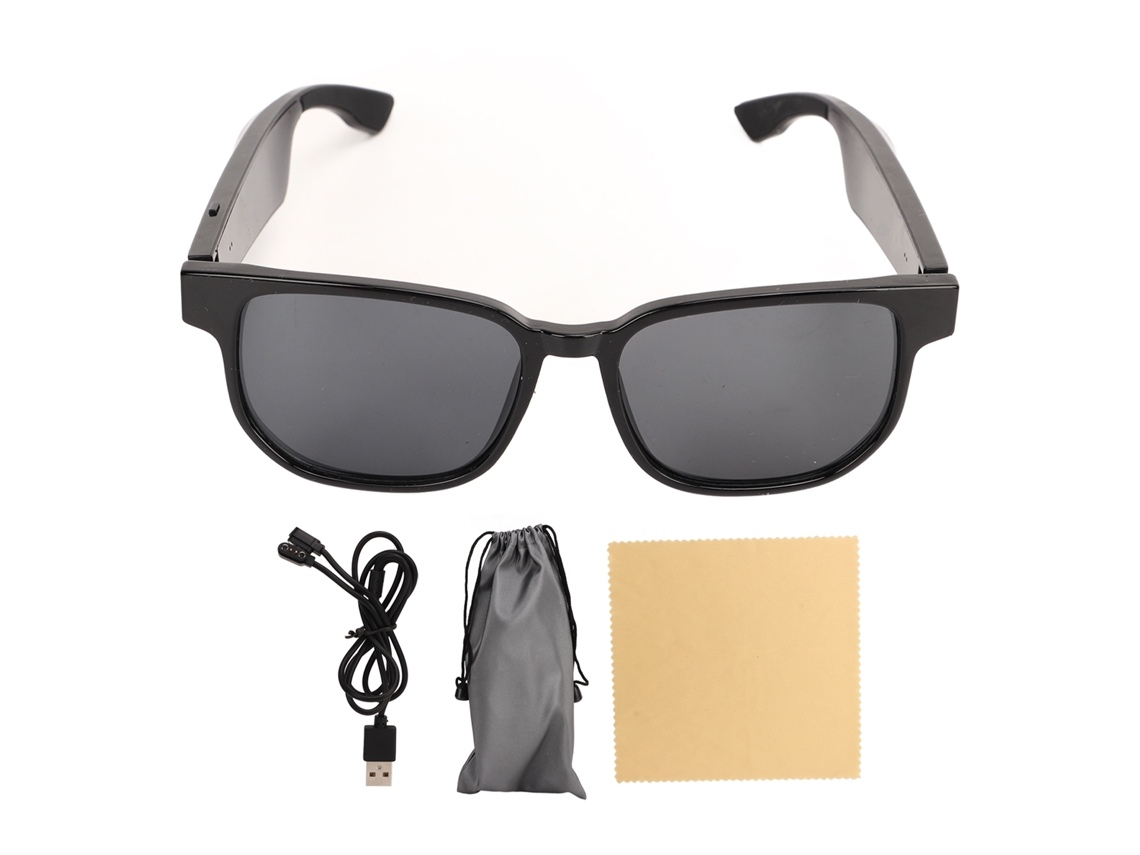 Gafas inteligentes Bluetooth para escuchar música, hacer llamadas y usar la navegación, con protección UV, ideales para conducir y actividades al aire libre.