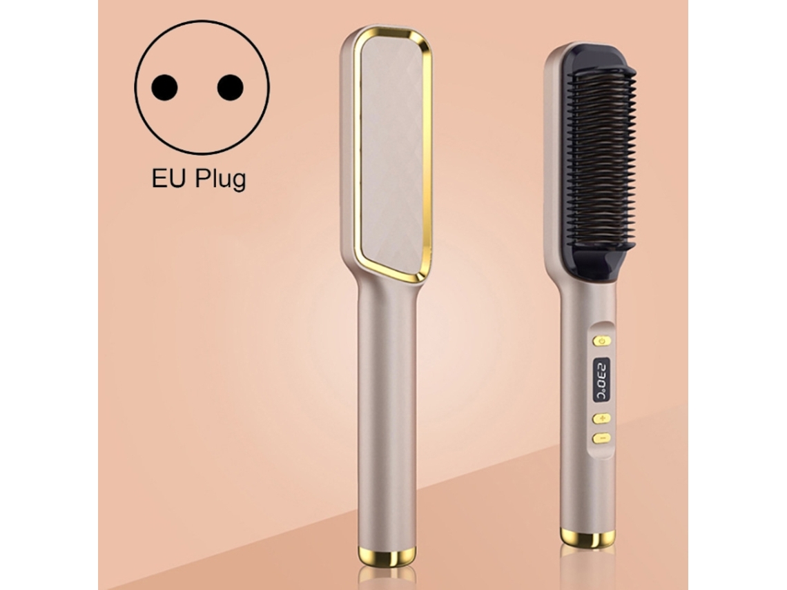 (Champán) Plancha y rizador de pelo eléctrico de 60 W