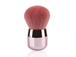 Brocha Grande Rosa Para Base De Maquillaje, Brocha Plana Arqueada De Alta Calidad Y Duradera Para Polvos, Brocha Kabuki Para Difuminar Líquidos.