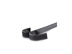 Cinta velcro COMPACT negra m-h 20mm x 12m