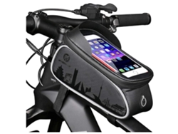 Bolsa para bicicleta, accesorios para bicicleta, regalos de ciclismo para hombres, color negro USHION