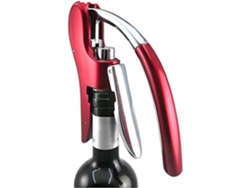 Abrebotellas De Vino - Aleación De Zinc - Rojo
