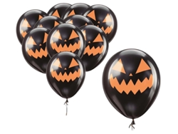Pack de 10 Globos Calabaza de 30 cm