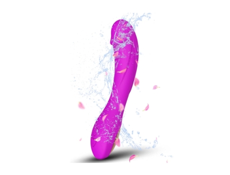 Vibradores femeninos Consolador sexual femenino con 15 modos Juguetes sexuales recargables Púrpura BISBISOUS