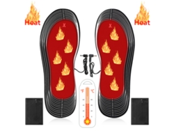 2026plantillas De Calor Eléctricas Portátiles Recargables Lavables Cortables Para Calentar Pies Insole Calefactora Usb