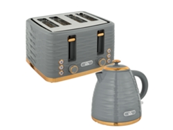 Kit de tostadora y hervidor eléctrico 2 en 1, 7 niveles