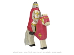 Figuras de Acción HOLZTIGER (Madera - Rojo - 9,5 x 2,3 x 15 cm)
