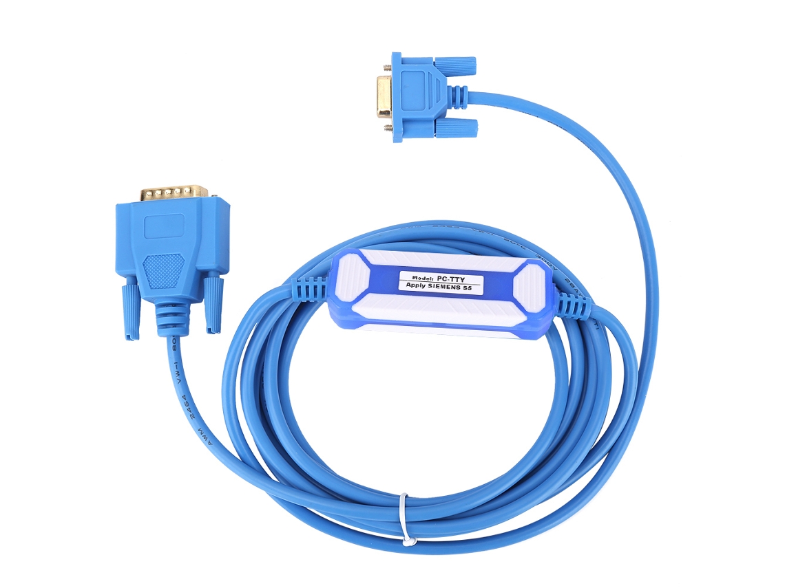 Cabo De Programação Pc Tty Pvc Para Siemens S5 Series Plc 6es5734‑1bd20