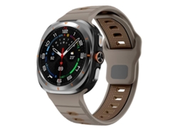 Correa de silicona para Samsung Galaxy Watch Ultra con rayas horizontales y hebilla invertida (47 mm)