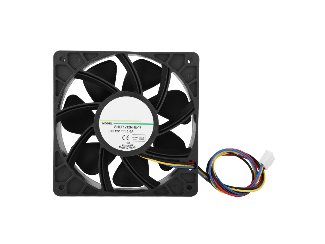 Shlf1212rhe-17 Ventilador De Refrigeración De 12cm Dc12v 5.0a Refrigerador Disipación Rápida De Calor