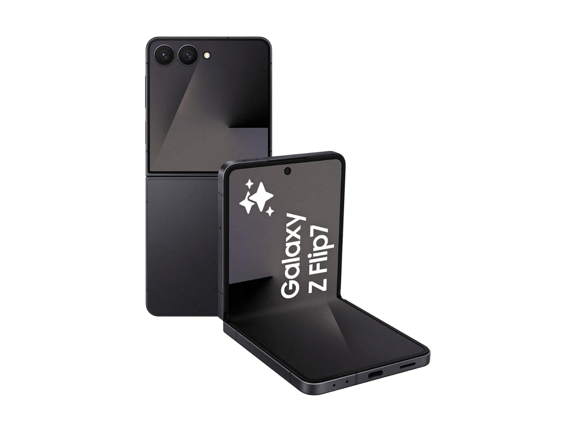 Galaxy Z Flip7 5g 12 GB/512 GB Negro Dual SIM Sm F766b Samsung (Negro Azabache)
