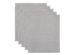 Esterilla de malla antiadherente para parrilla, revestimiento de PTFE gris resistente a altas temperaturas para una aplicación versátil, fácil de limpiar y reutilizable.