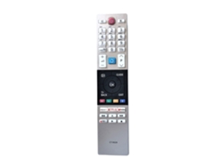 Control remoto CT 8528 para televisores LCD Toshiba de alta definición. Reemplazo del control remoto original.