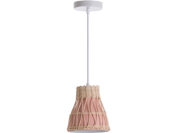 Lámpara de Techo 7H SEVENON Kumiko (Rosa - 18.5x18 cm)