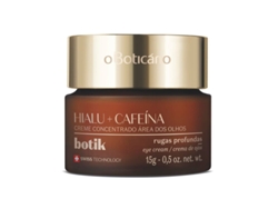 Crema de Olhos O BOTICÁRIO Botik Ácido Hialurónico e Cafeína Concentrado Arrugas Profundas (15 g)