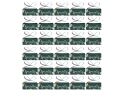30 Cajitas De Regalo Con Cinta Para Fiestas, Bodas, Cumpleaños Y Navidad - Verde