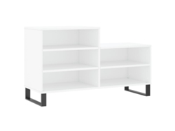 Maison Exclusive - Mueble Zapatero Madera Contrachapada Blanco 102x36x60 Cm