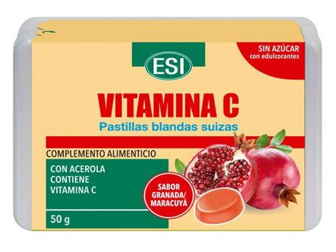 Vitamina C Tableta Blanda Suiza 50 gr ESI