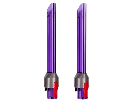 Cepillo de boquilla para herramienta de hendiduras, 2 piezas, con luces Led, liberación rápida para Dyson V7, V8, V10, V11, piezas de aspiradora in...