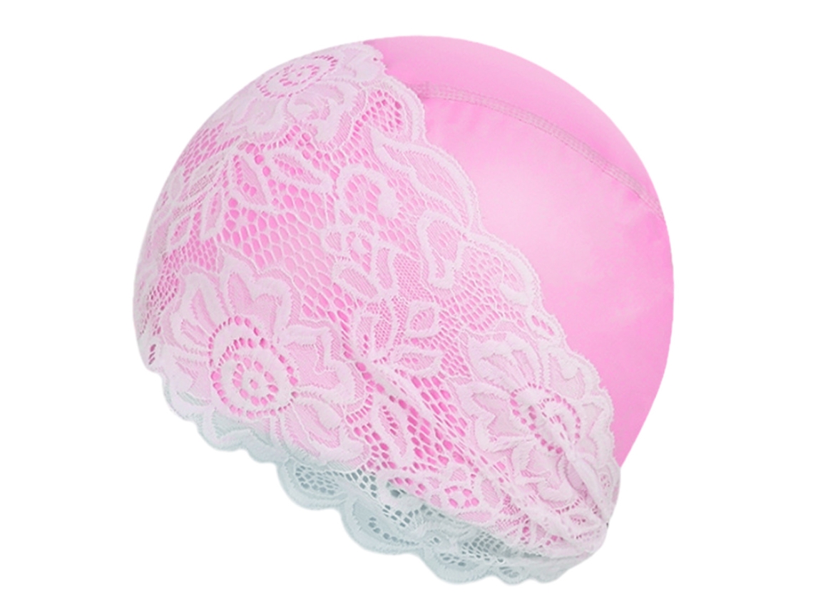 Gorro de natación de silicona impermeable para mujer, antideslizante, elástico, cómodo para mantener el cabello seco.