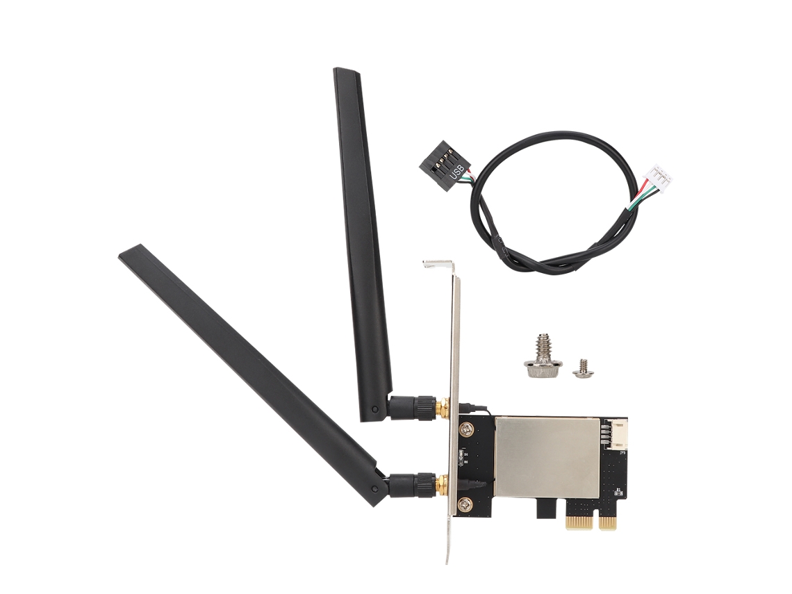 Tarjeta Adaptadora De Tarjeta De Red Inalámbrica M.2 Ngff A Pci E Para Tarjeta Controladora De Red Intel 9260/ax200/7260ac