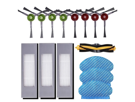 Piezas de repuesto para aspiradora Ecovacs Deebot Ozmo 920 950, paño de mopa, cepillos laterales, filtros Hepa
