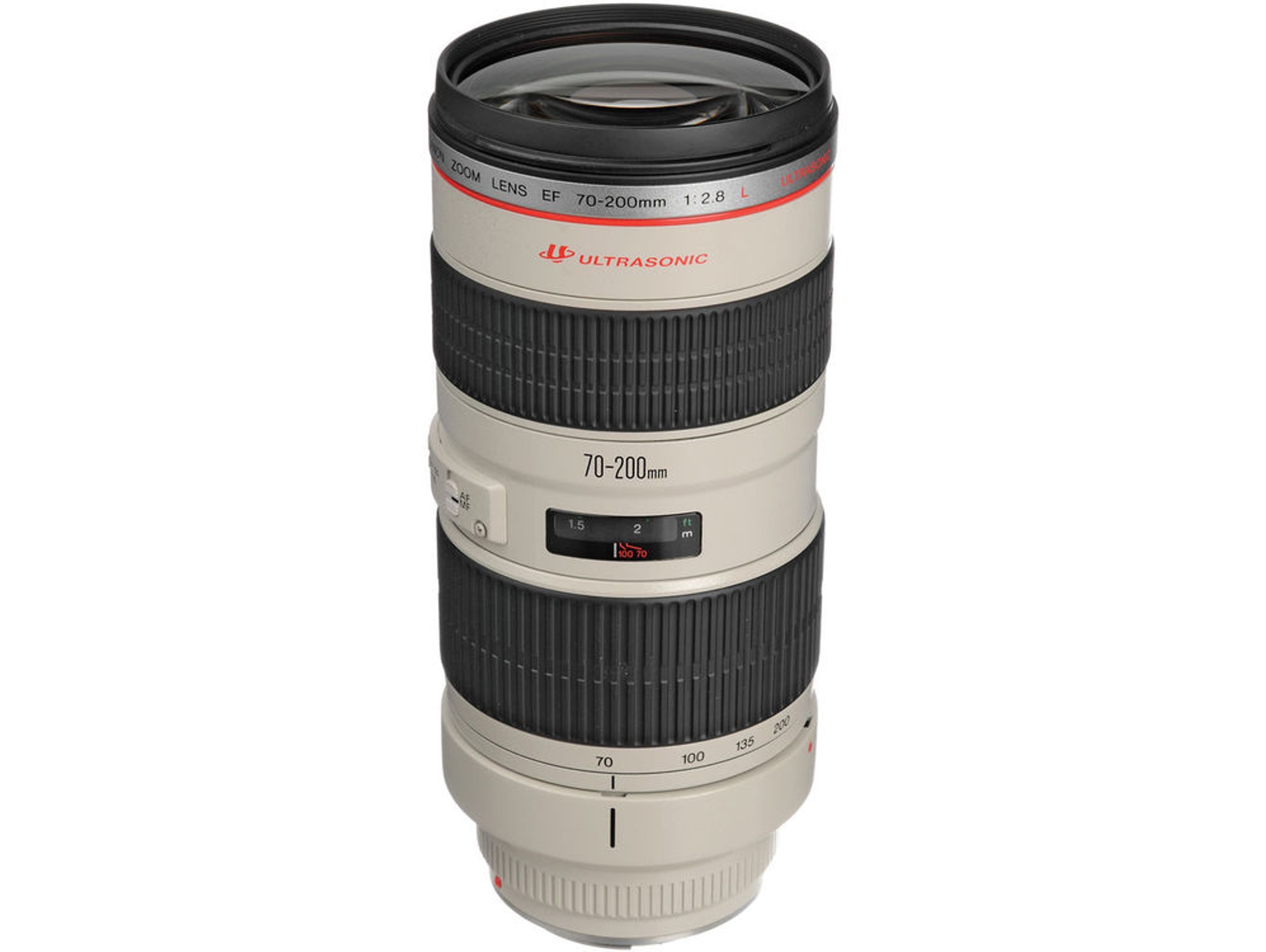 Objetivo CANON EF 70-200mm f/2.8L USM (Blanco - Encaje: Canon EF - Apertura:  - f/32)