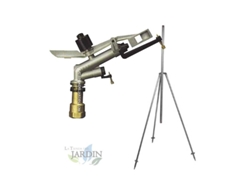 Kit Aspersor Ibis Agricola 1 Circular 360º 13-23 M Presión 1,5 A 5 Bar Incluye Soporte Tripode Metal 1 SUINGA