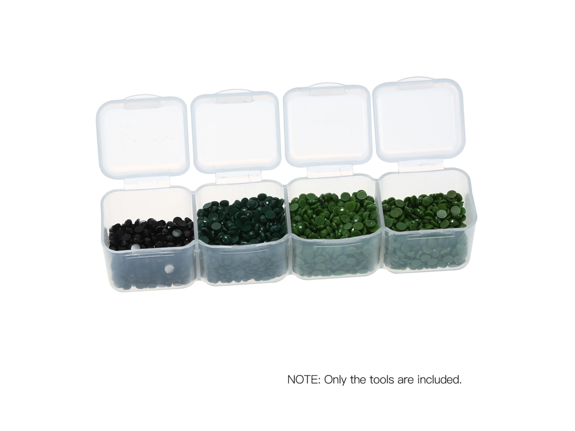 Kit De Pintura De Diamantes Diy Con Caja De Luz, Herramientas A4 Y Accesorios (133 Piezas)