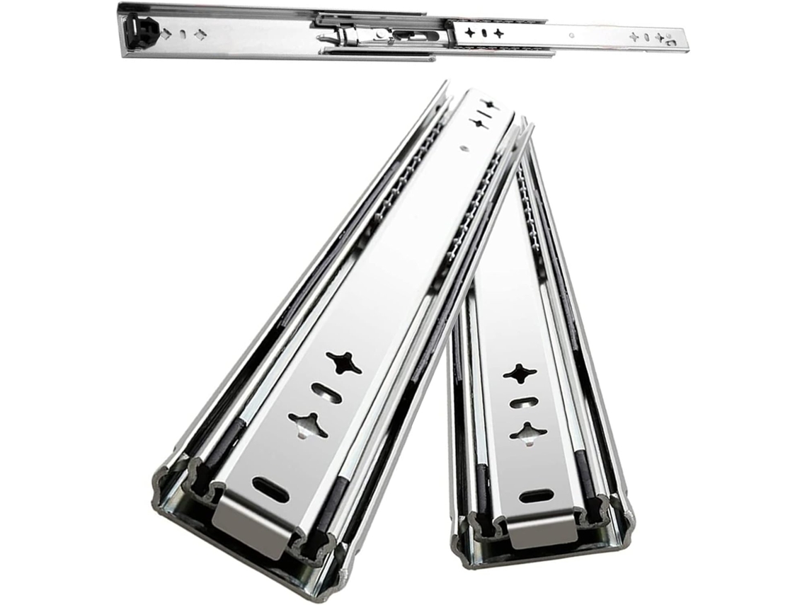 Guías Para Cajones Con Rodamientos De 250 Mm 10 Pulgadas Material Robusto Duradero
