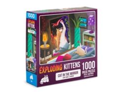 Puzzle EXPLODING KITTENS Cat In The Mirror (1000 Piezas)
