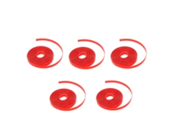 5 Rollos De Cinta Adhesiva De Doble Cara Para Uñas Postizas, Removible, Adhesivo Fuerte, Fácil Aplicación, Salón De Belleza, Hogar, Manualidades, Uñas.