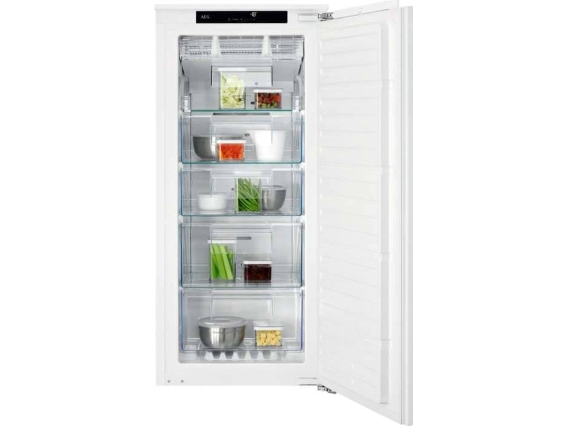 Congelador Vertical IntegrableAEG TAB7N12EF (No Frost - 122,4 cm - 122 L - Blanco)