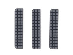 3 Cepillos De Silicona Para Boquillas De Limpieza De Filamento Montados En La Base Calefactora De La Impresora 3d A1 37x8mm