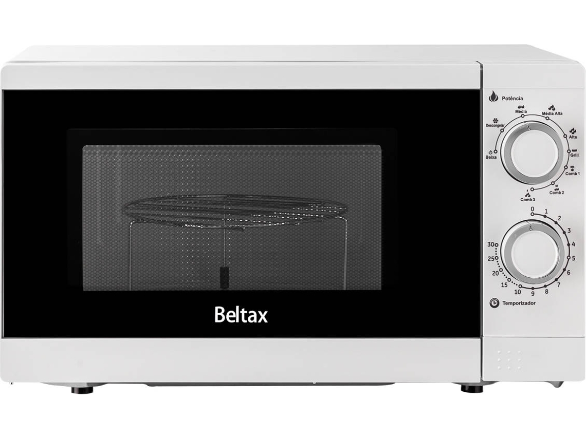 Microondas BELTAX BMO-1220-G (20 L - Con Grill - Blanco)