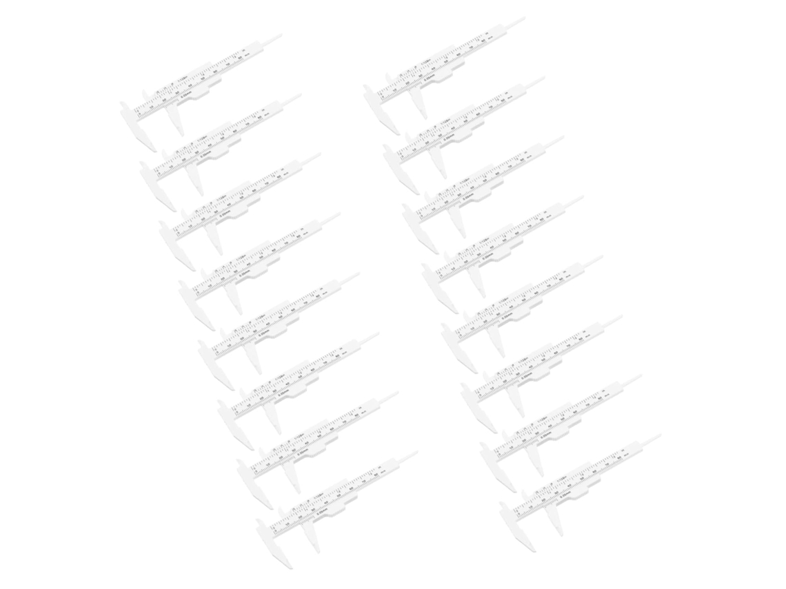 Imikeya Juego De 40 Piezas Reglas Portátil Ligero Nuestros