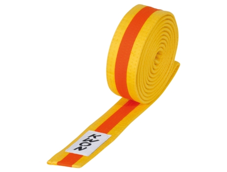 Cinturón Unisex KWON (Algodón - 220 cm - Amarillo)