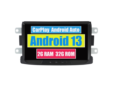 Autoradio Multimedia ROVERONE para Dacia Sandero Duster for Renault Captur Lada Xray 2 Logan 2 Dokker CarPlay Android Coche Radio Bluetooth Navegac...