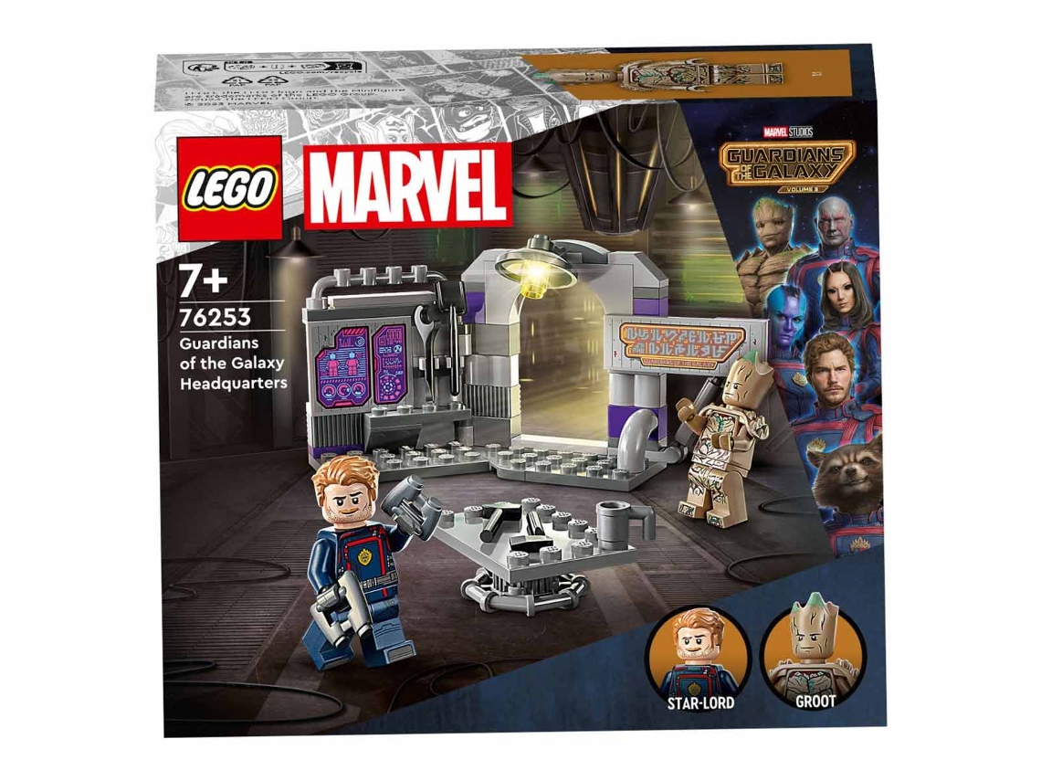 LEGO Marvel: Base Dos Guardiões da Galáxia 76253 (Idade Mínima Recomendada: 7 anos)