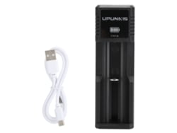 Cargador De Baterías Usb Dc 5v 2a Para 26650 18650 18500 18350 17670 16340 14500 14650 10440