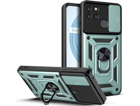 Funda Realme C21Y HFS-HOUSE Anti Choque (Verde)