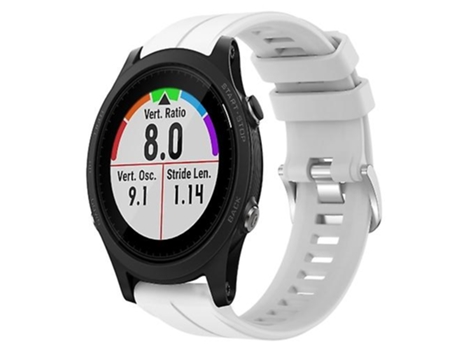 Correa para reloj deportivo Garmin Forerunner 935 de silicona de 22mm, color blanco VENISYMLIS