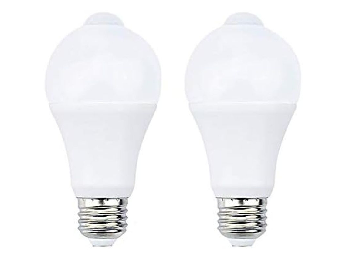 Bombilla Led E27 Con Sensor De Movimiento, 12 W, 1200 Lm, Luz Blanca Fría De 5700 K (paquete De 2)