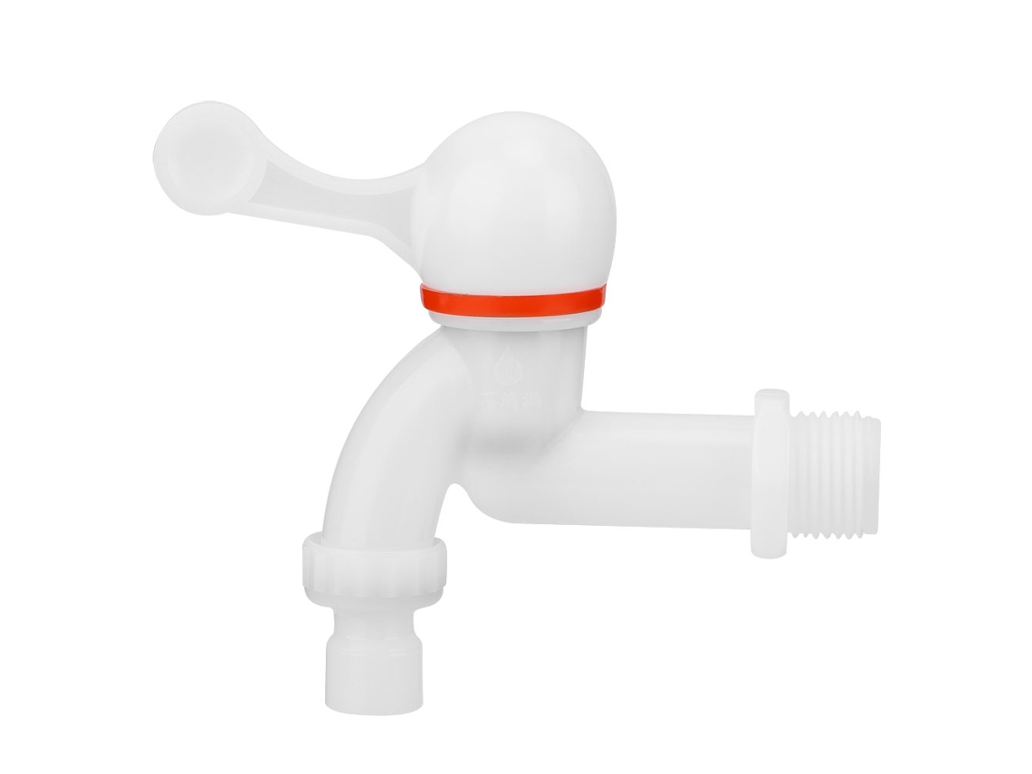 Grifo de plástico mini macho G1/2 de fácil instalación para lavadora de cocina Aiailikill