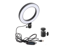 Luz Anular Led Para Estudio De Video, Cámara Celular Y Selfie, Luz De Relleno