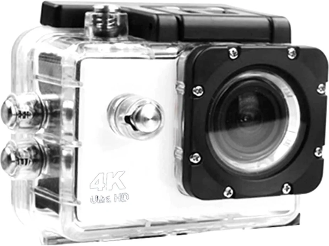Action Cam KLACK 4K Gris (4K Ultra HD - Wi-Fi)