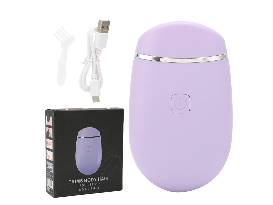 Afeitadora Eléctrica Portátil Para Mulher Depilação Usb